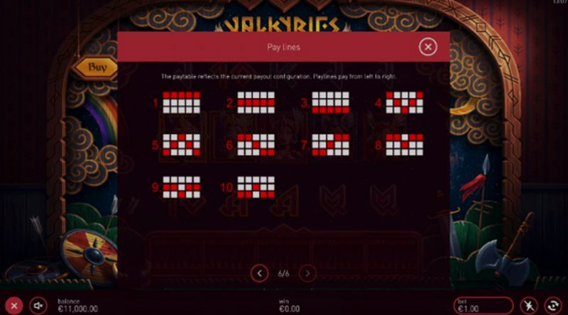 Играть Valkyries от Yggdrasil в казино 1Win