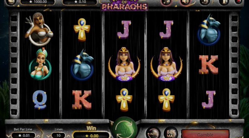 Играть Valley of Pharaohs от Booming в казино 1Win