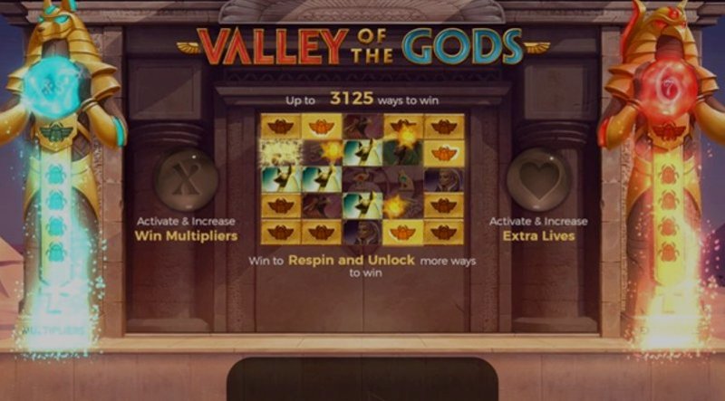 Играть Valley Of The Gods от Yggdrasil в казино 1Win
