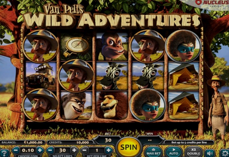 Играть Wild Adventures от Nucleus Gaming в казино 1Win