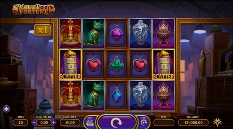Играть Vault of Fortune от Yggdrasil в казино 1Win
