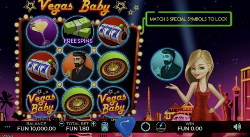 Играть Vegas Baby от Caleta в казино 1Win