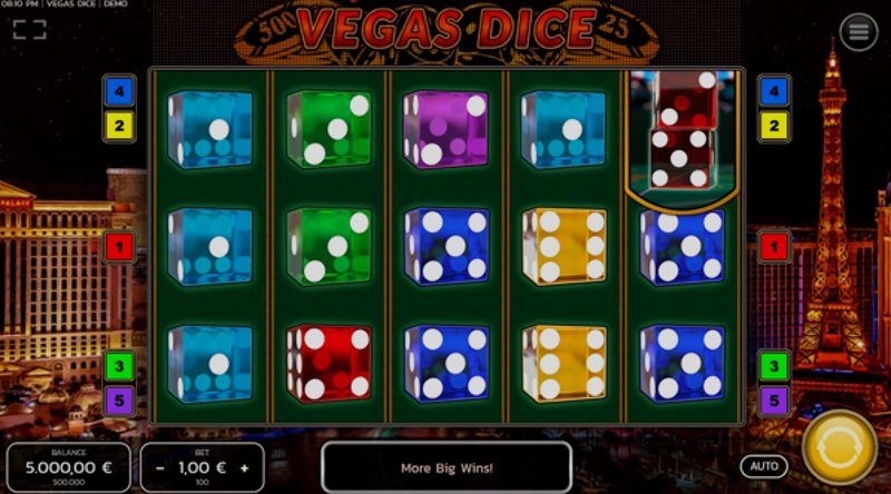 Играть Vegas Dice от Fazi в казино 1Win