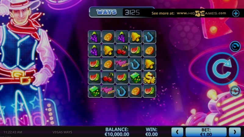 Играть Vegas Ways от High5 в казино 1Win