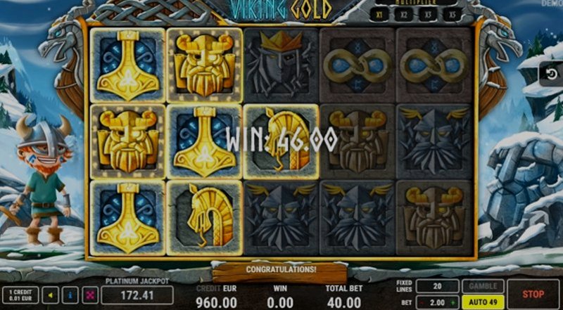 Играть Viking Gold от Fazi в казино 1Win