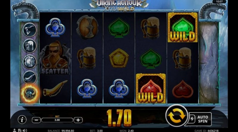 Играть Viking Honour XtraWild от Swintt в казино 1Win