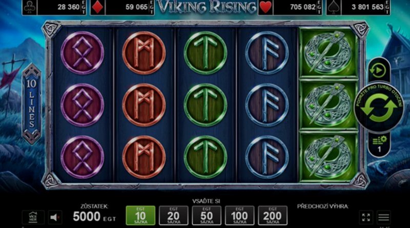 Играть Viking Rising от Amusnet Interactive в казино 1Win