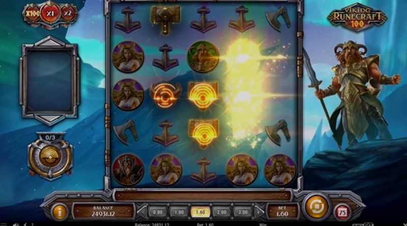 Играть Viking Runecraft 100 от Playn Go в казино 1Win