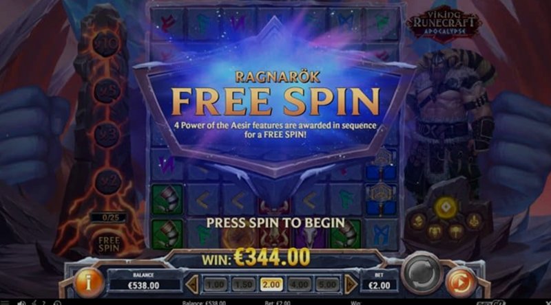 Играть Viking Runecraft: Apocalypse от Playn Go в казино 1Win