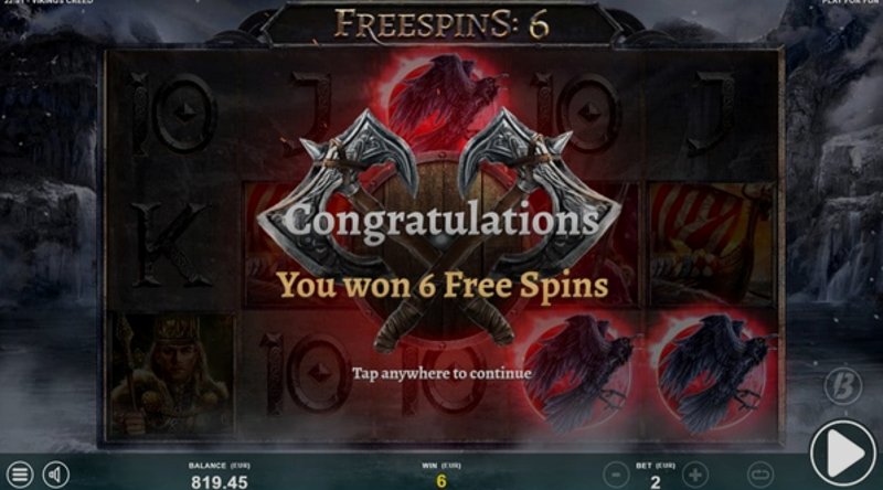 Играть Vikings Creed от Slotmill в казино 1Win