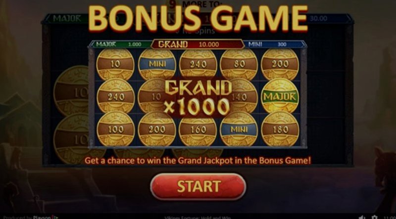 Играть Vikings Fortune: Hold and Win от Playson в казино 1Win