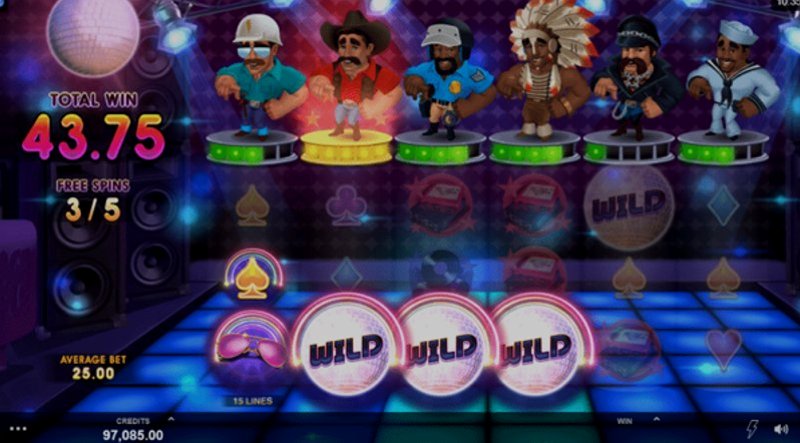 Играть Village People Macho Moves от Mgplus в казино 1Win