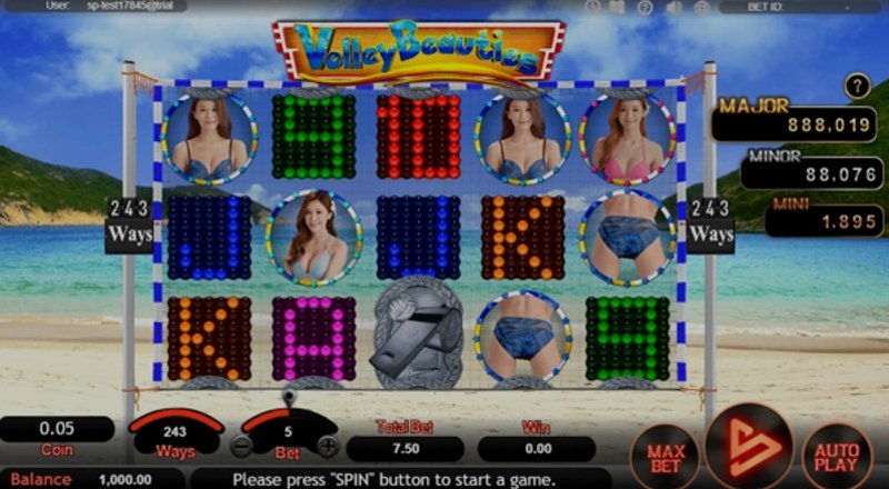 Играть Volley Beauties от Simpleplay в казино 1Win