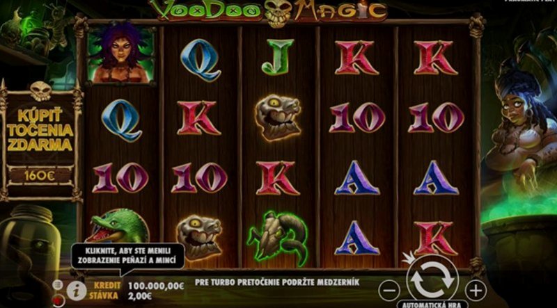Играть Voodoo Magic от Pragmatic в казино 1Win