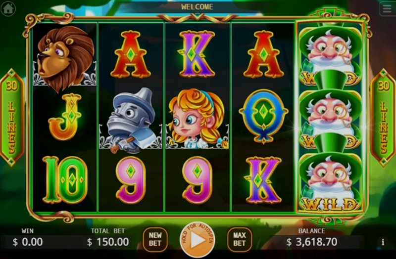 Играть Walking Oz от Kagaming в казино 1Win