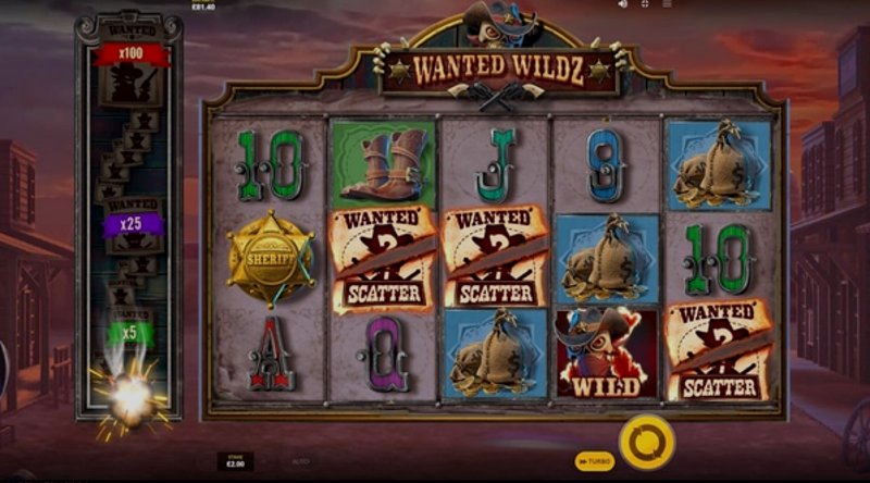 Играть Wanted Wildz от Red Tiger в казино 1Win