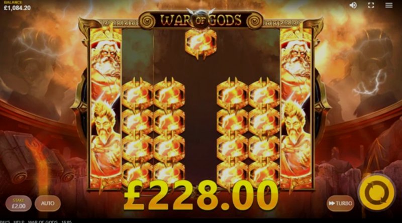 Играть War Of Gods от Red Tiger в казино 1Win