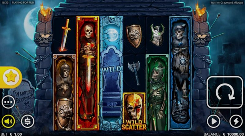Играть Warrior Graveyard от No Limit City в казино 1Win