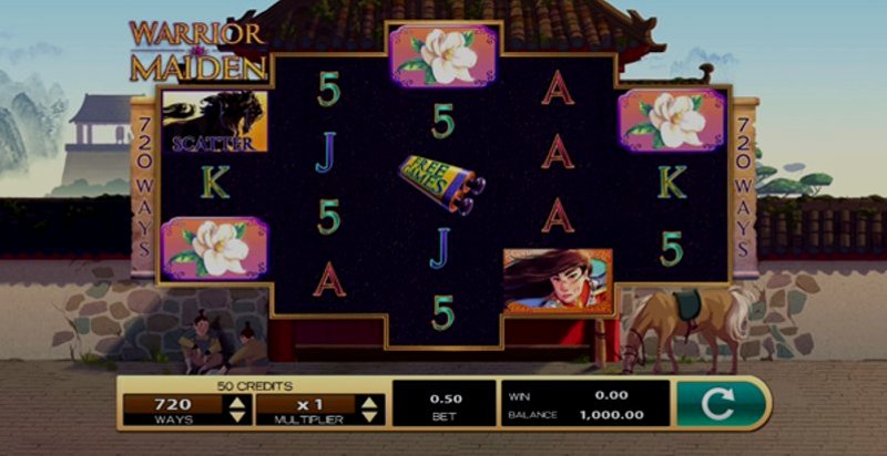 Играть Warrior Maiden от High5 в казино 1Win