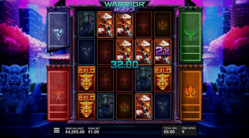 Играть Warrior Ways от Hacksaw в казино 1Win