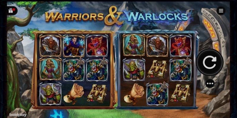 Играть Warriors and warlocks от Boldplay в казино 1Win