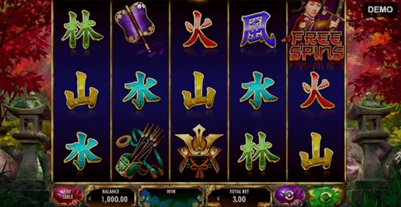 Играть Ways of the Samurai от Red Rake в казино 1Win
