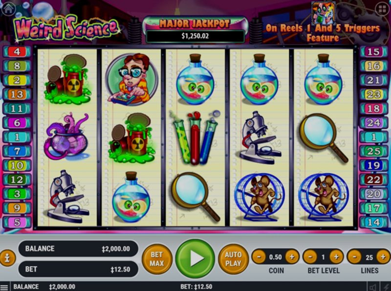 Играть Weird Science от Habanero в казино 1Win