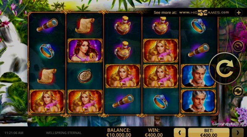 Играть Wellspring от High5 в казино 1Win