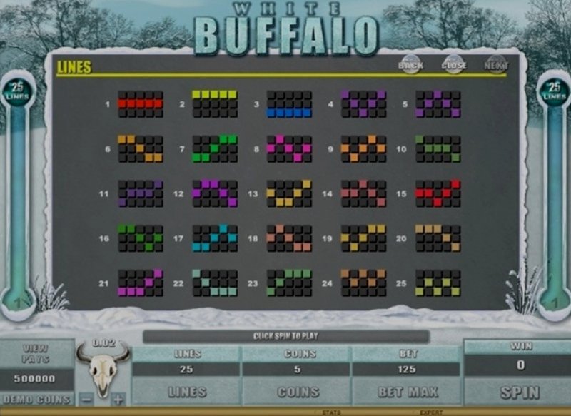 Играть White Buffalo от Stakelogic в казино 1Win