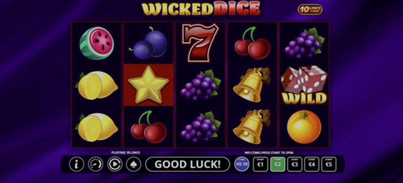 Играть Wicked Dice от Skywind в казино 1Win