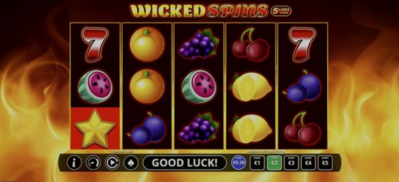 Играть Wicked Spins от Skywind в казино 1Win