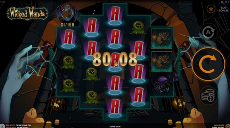 Играть Wicked Wanda от Mancala Gaming в казино 1Win