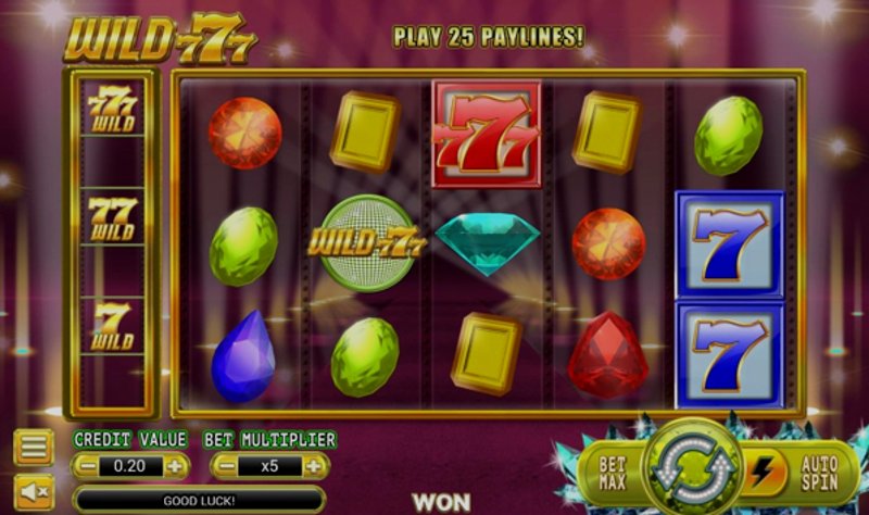 Играть Wild 777 от Swintt в казино 1Win
