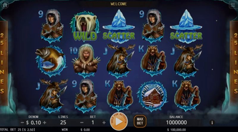 Играть Wild Alaska от Kagaming в казино 1Win