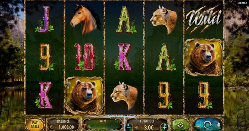 Играть Wild Animals от Red Rake в казино 1Win
