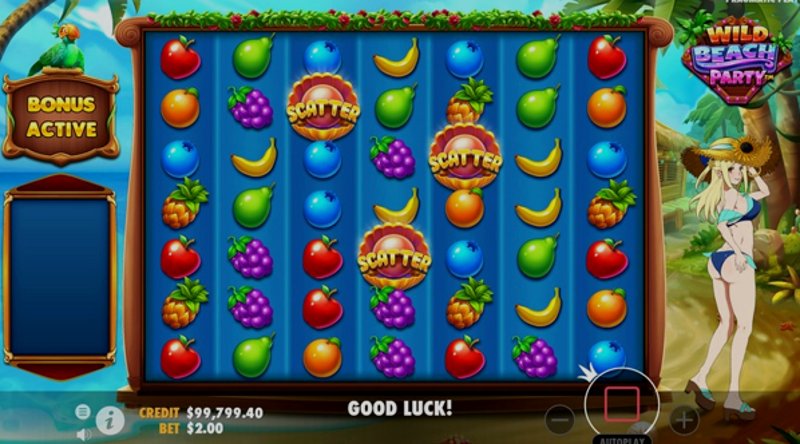 Играть Beach Party от Wazdan в казино 1Win