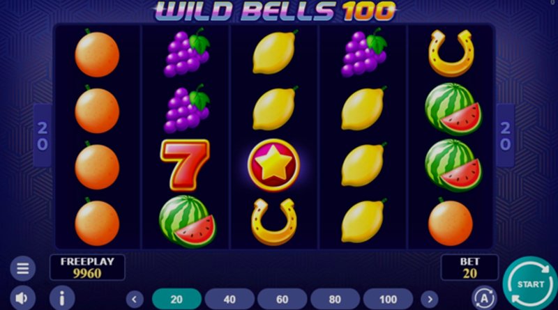 Играть Wild Bells 100 от 1spin4win в казино 1Win