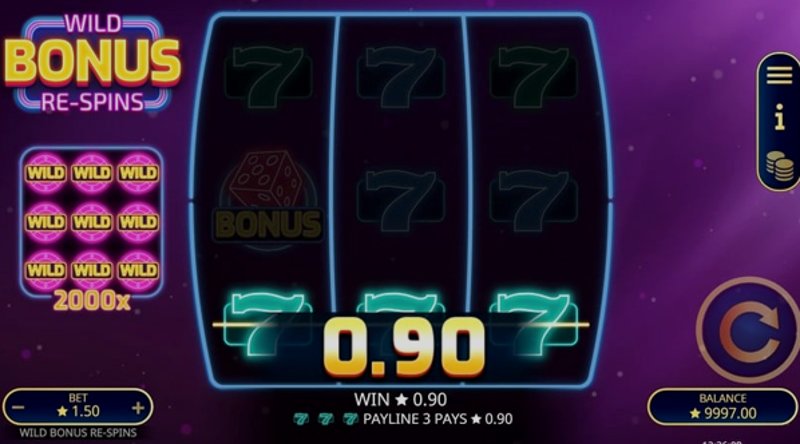 Играть Wild Bonus ReSpins от Booming в казино 1Win