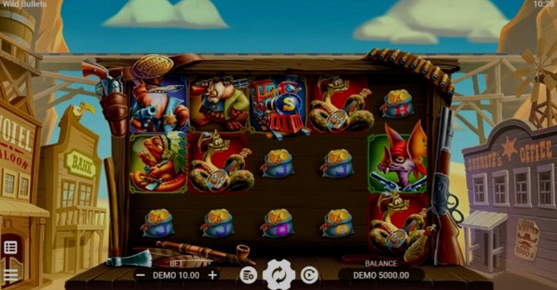Играть Wild Bullets от Evoplay в казино 1Win