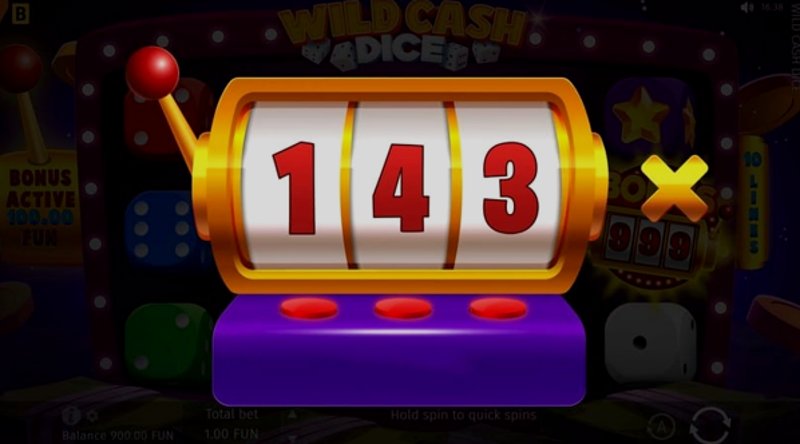Играть Wild Cash Dice от Bgaming в казино 1Win