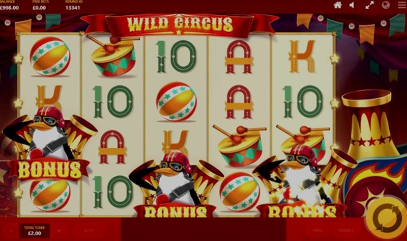Играть Wild Circus от Red Tiger в казино 1Win