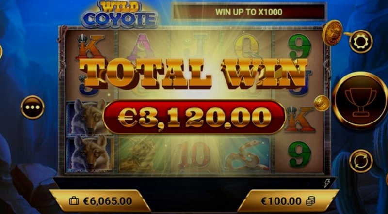 Играть Wild Coyote от Amigogaming в казино 1Win
