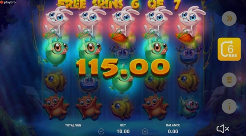Играть Wild Creatures от Playbro в казино 1Win