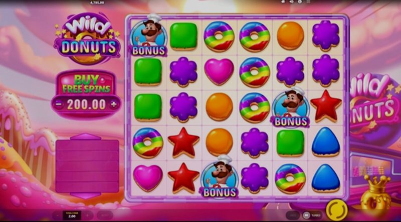 Играть Donuts от Big Time Gaming в казино 1Win