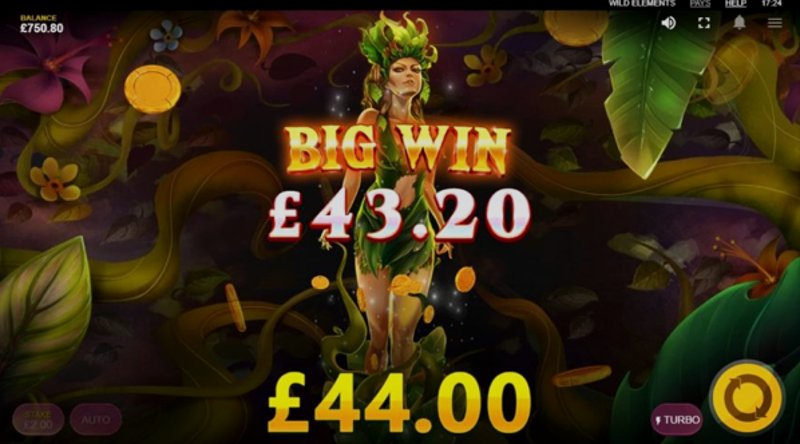 Играть Wild Elements от Red Tiger в казино 1Win