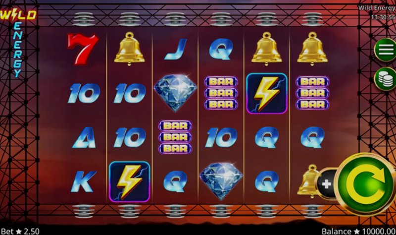 Играть Wild Energy от Booming в казино 1Win