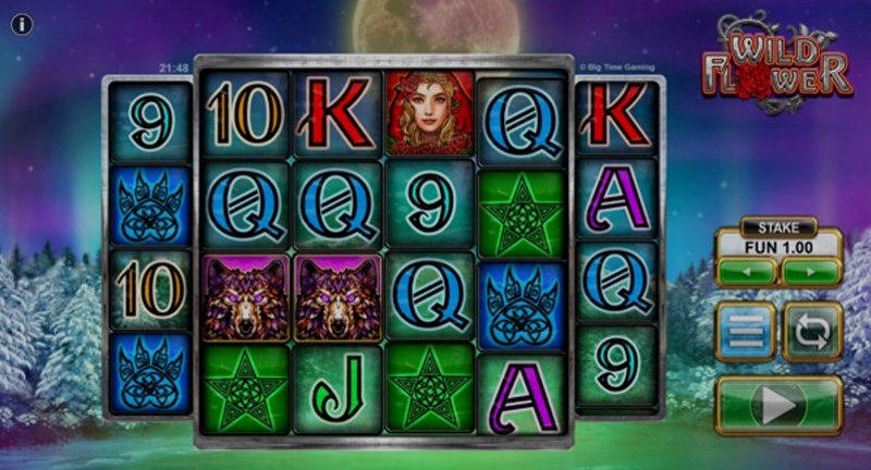 Играть Wild Flower от Big Time Gaming в казино 1Win