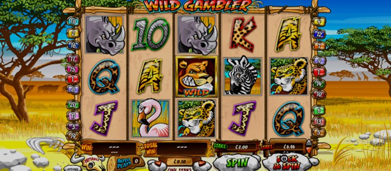 Играть Wild Gambler от Playtech в казино 1Win