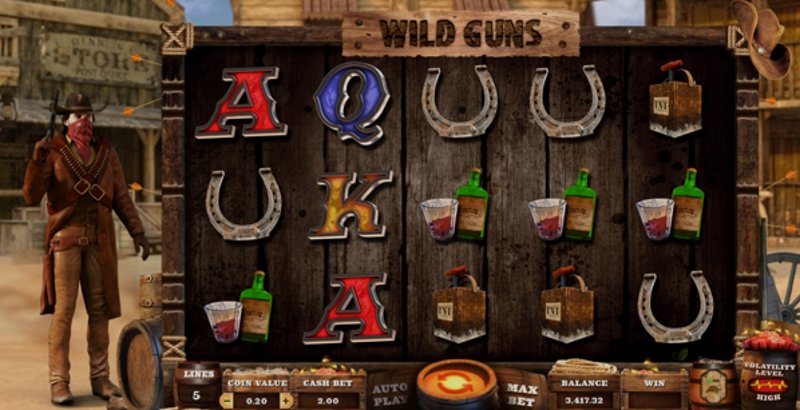 Играть Wild Guns от Wazdan в казино 1Win