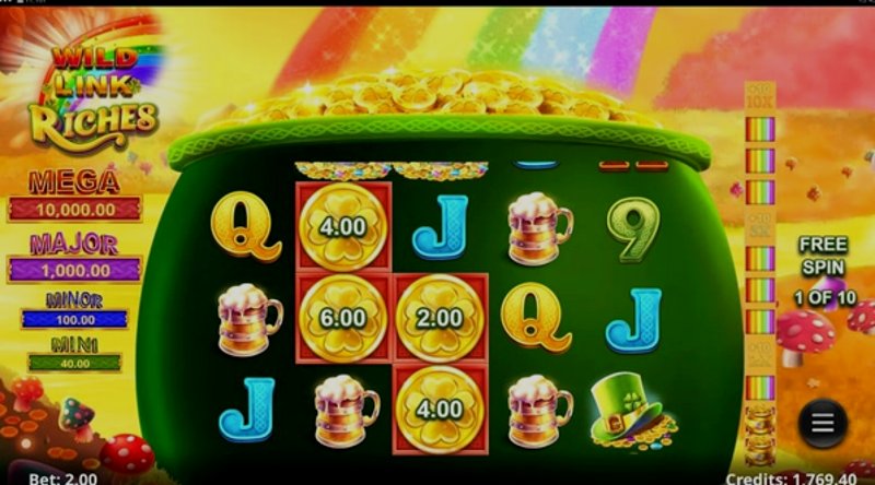 Играть Wild Link Riches от Games Global в казино 1Win